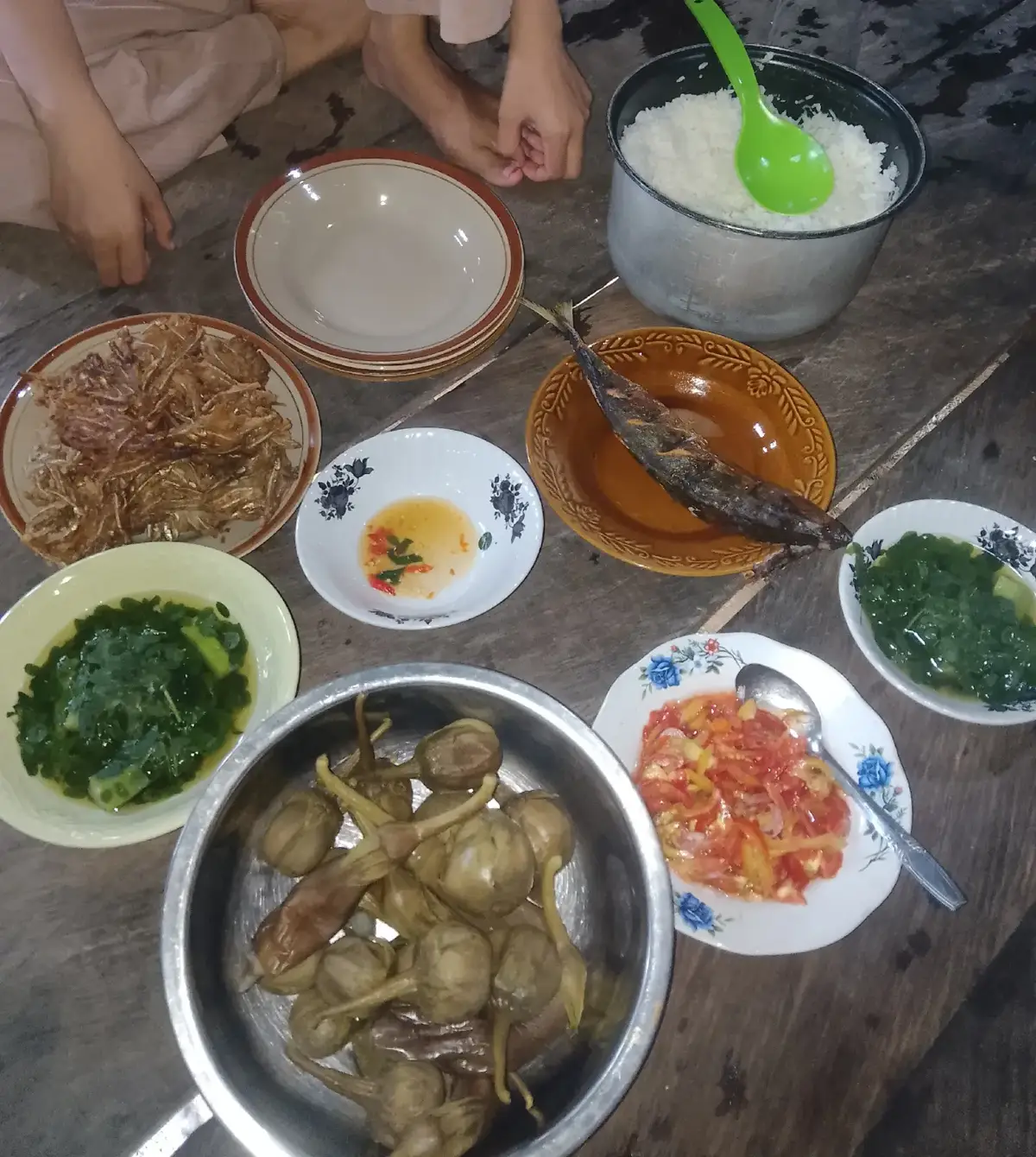 syukuri 😇  maka smua akn terasa nikmat 🤤🥰  #makanankampung #enakdnnikmat