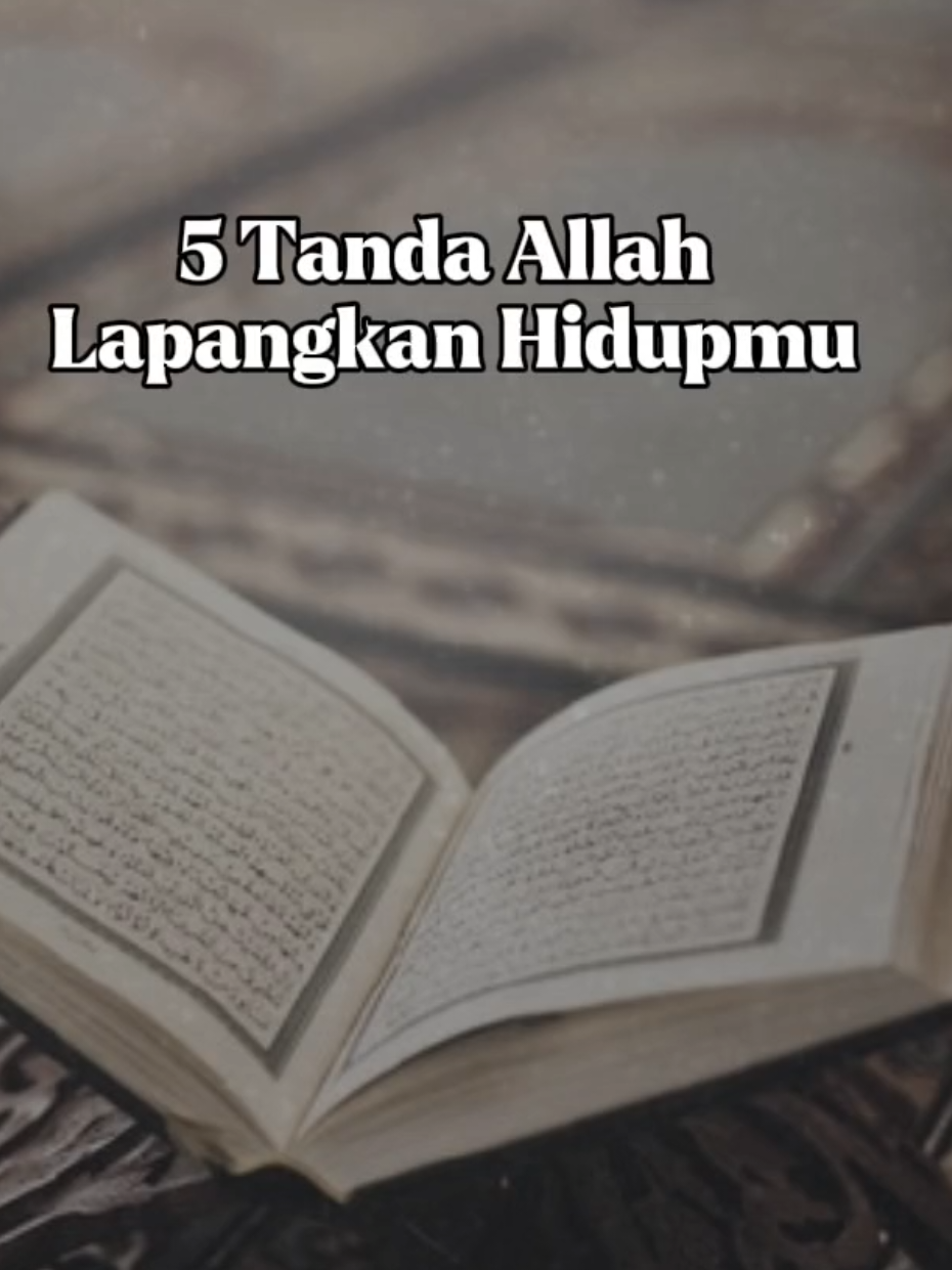 Tanda Allah lapangkan hidupmu #quotesislam #proseshijrah #renunganhati #katabijakislami #quotes 