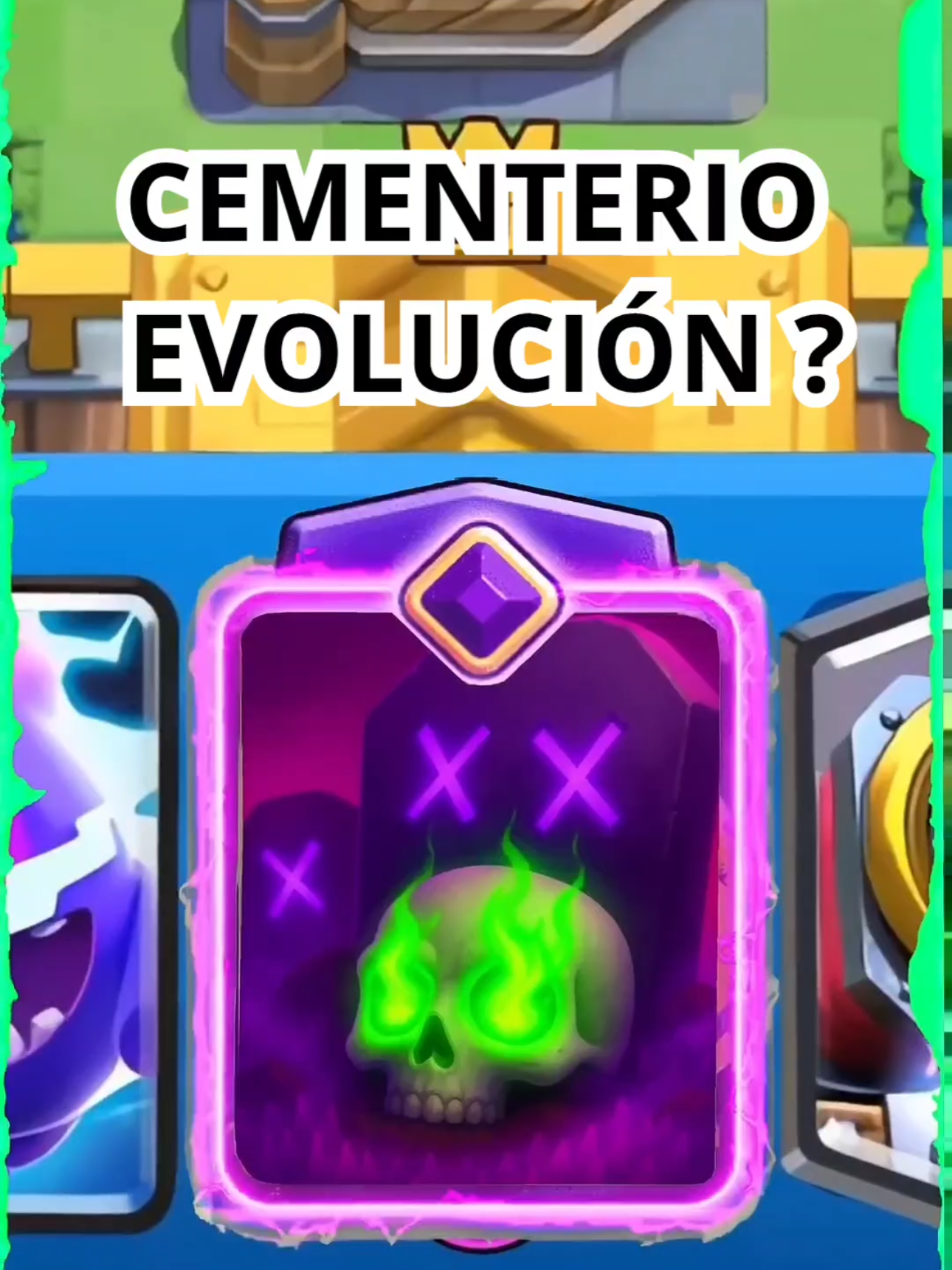 Siganme para subir la Evo del Chispitas🔥👇 Cementerio Evo en Clash Royale💀💀💀 | CLASH ROYALE #clashroyale ​ #shorts ​ #clashroyaleshorts ​ #memes ​ #clashroyalememes ​ ​ ​