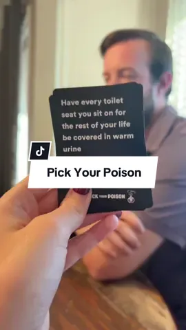 Which would you rather do? 😅 @Dyce Games #GameNight #wouldyourather #pickyourpoison #familygames  