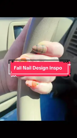 Fall Nails! These fall soft gel nails have been so much fun. The pumpkins and the leaves are perfection! What’s on your nails this Fall? #fallnailsset #gilmoregirls #chicfallnails #diynails #creatorsearchinsights 