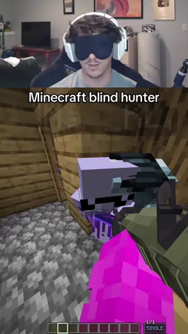 Minecraft blind hunter #Minecraft #minecraftmemes #minecrafter 