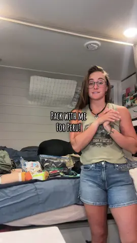 Here is mostly everything I am bringing with me for 2 weeks of travel in Peru and 1 week of hiking in Arizona! I am backpacking for 7 days on the Salkantay-Inca trail to Machu Pichu!!! #stopwishingstartdoing #internationaltravel #backpackingperu #packing 