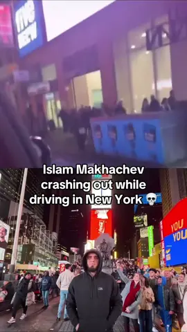 Why is Islam even driving in NY 😂 #fyp #UFC #mma #fypシ 