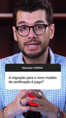 📢 A migração para o novo modelo de certificações da ANBIMA será gratuita! 👏 Quem já possui CPA-10, CPA-20 ou CEA precisará apenas fazer a microcertificação disponível no site da ANBIMA Edu até o final de 2026 — isso garante a validação do seu certificado atual já que a migração acontece de forma automática e gratuita. 💡 A única taxa que você precisará pagar é a atualização anual da certificação. 👉 Garanta já sua preparação com a T2 Educação e saia na frente com os cursos mais completos do mercado! Use o cupom TIKTOK10 pra 10% OFF nos cursos avulsos ou assine por R$97/mês e tenha acesso às novas certificações assim que forem lançadas. 🚀 #T2Educação #Anbima #CPA10 #CPA20 #CEA   