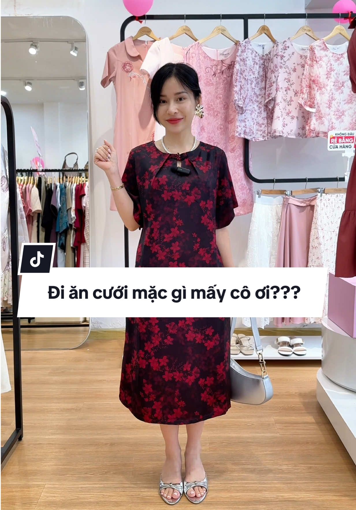 Đầm gấm đi tiệc cao cấp #thieuhoa #thoitrangtrungnien #thoitrang 