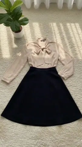 กระโปรงบานลุคเลขา ยาว 23 นิ้ว ผู้หญิง #กระโปรง #กระโปรงใส่ทํางาน #คุณครู #กระโปรงยาว #ฟีดดดシ  