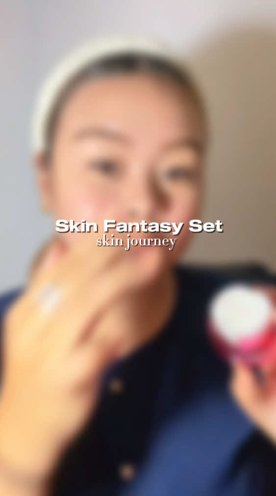 Filter who? This glow’s 100% real thanks to Skin Fantasy 😍✨#fyp #skinfantasy #skincare #RejuvenatingSet #GentleGlow 