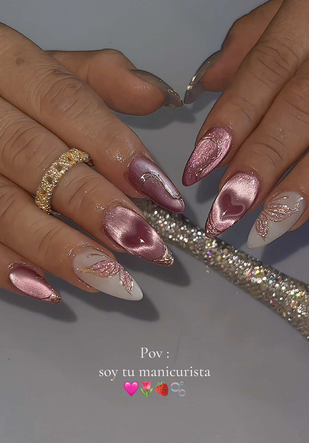 Pov: soy tú manicurista 🌷🩷🫧 #manicurista #uñas #uñassullana #uñaspiura #uñasacrilicas 