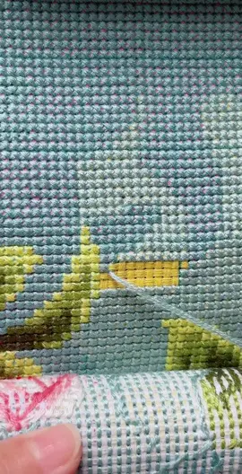 #แนนปักทั้งวัน #ภาพเหมือน #งานปักมือ #ครอสติชพิมพ์ลาย11ct🧶🧶 #ครอสติชพิมพ์ลายบนผ้า11ct 