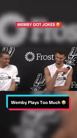 This was pure comedy 🤌 #NBA #basketball #Wemby #VictorWembanyama #Spurs