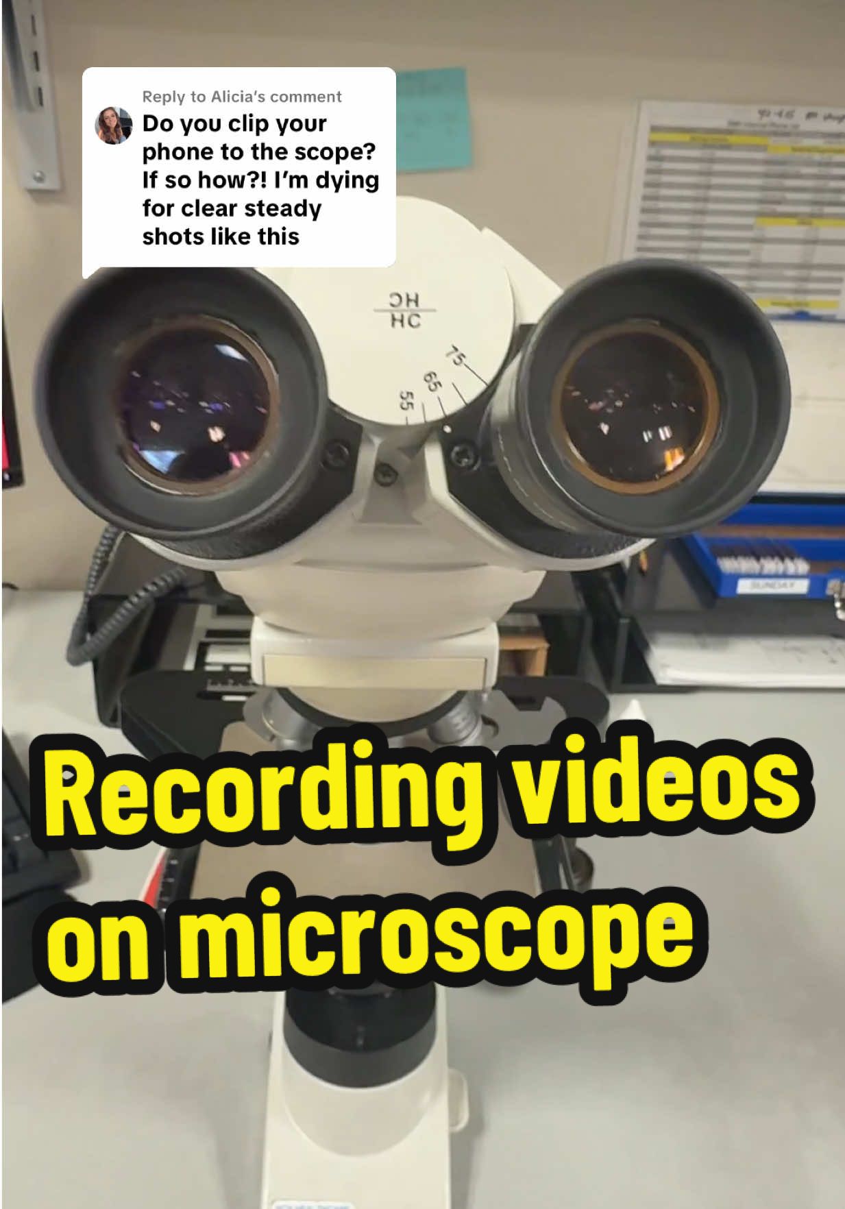 Replying to @Alicia hopefully this helps! I do not use any clips or accessories to record. Just flip your phone horizontally and rest hand against one of the lens to steady the phone.