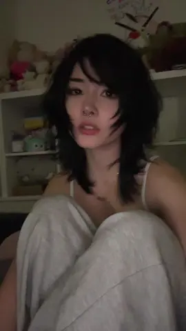 이봐요 엘레나ㅏㅏ 🙂‍↔️🙂‍↕️#sidebangs #wolfcut #wasian #lit 