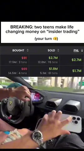 Time to lock in bro #insidertrading #memecoin #crypto #wifimoney #motivation 