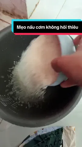 Mẹo nấu cơm không hôi thiêu #coutgiadung77 