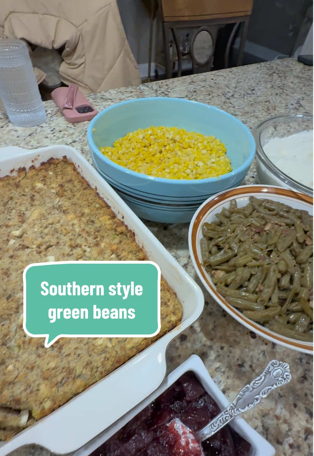 Southern style green beans #greenbeans #southerncooking #greenbeans #southernstyle #sidedish 