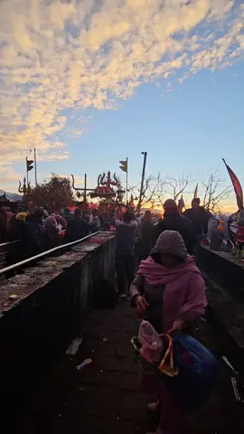 सुभप्रभात ! पाथीभरा मन्दिर बाट ! 2082/07/10 🙏🙏#pathibhara #temple #Taplejung #