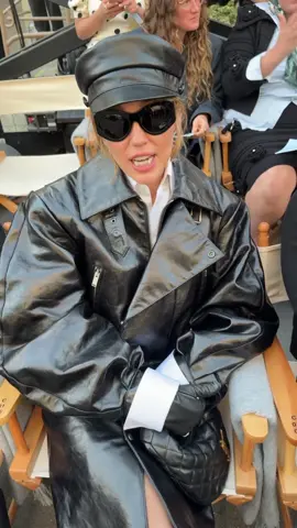 It's show time, baby! Can you guess #mileycyrus most watched movie ? Tap the link in our bio to see every arrival at #VogueWorld 