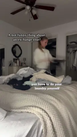 Ist absolut nicht schlimm und ich weiß viele machen das auch zuhause, aber fand die Video Idee lustig #laundry #exchangeyear #america #fyp #funnytiktok 