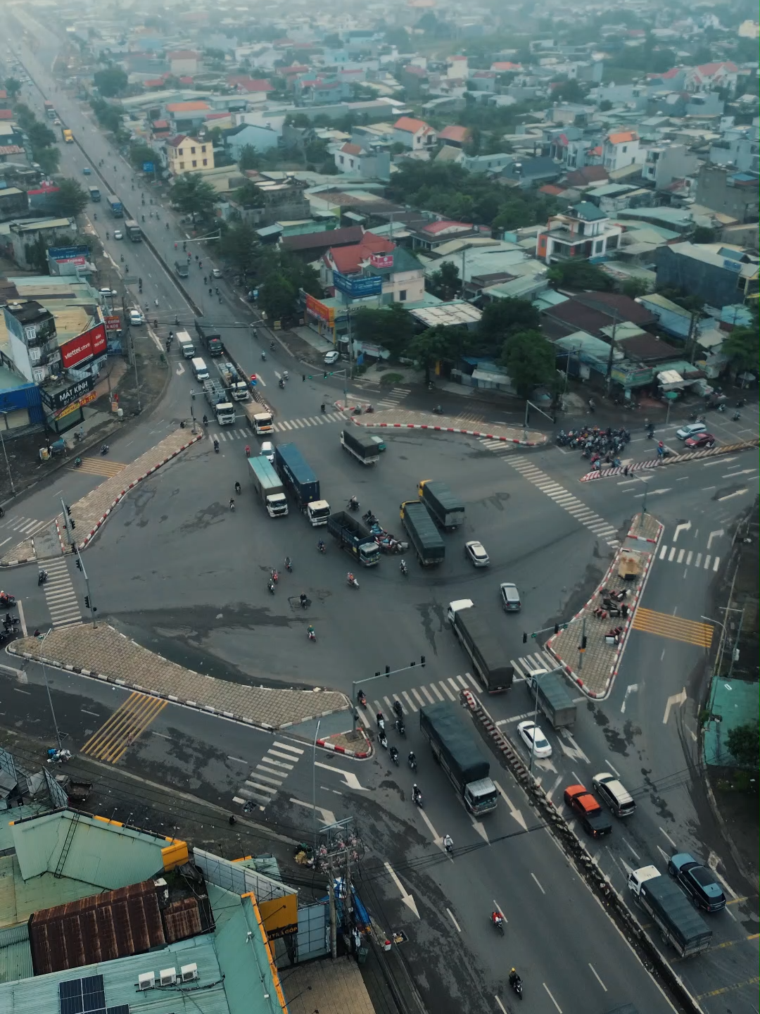 Vòng xoay cổng 11 - Đồng Nai. #cong11bienhoa #bienhoa #biênhòa #flycam #djimini3