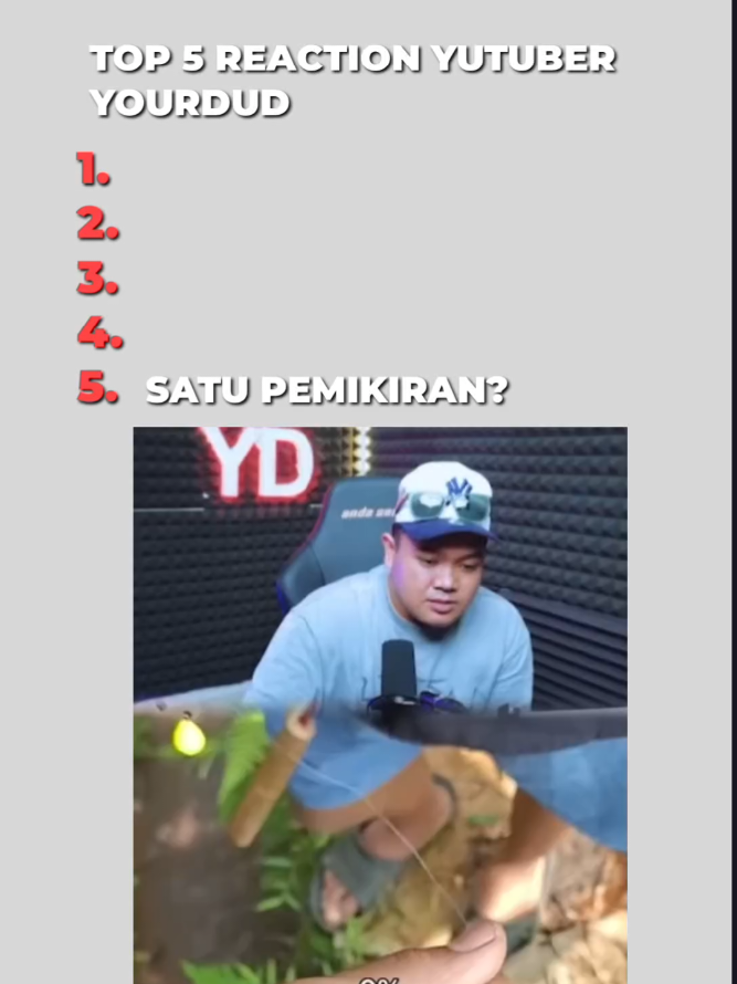 Bagian 97 | TOP 5 REACTION YOUTUBER YOURDUDH  #reaction #top5 #youtube #yourdudh #fypシ 