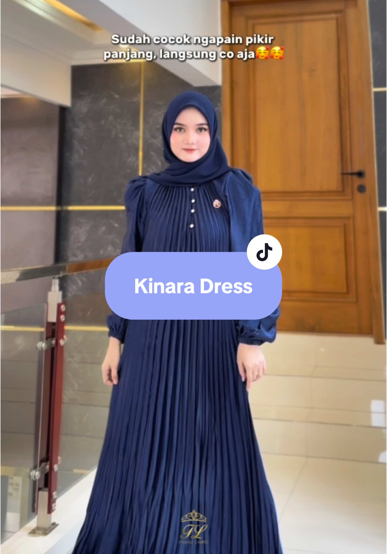 Gass co dress best seller ini di keranjang😍 #farazlabel #fypシ゚viral🖤tiktok #gamiskondangan #gamislebaran2026 