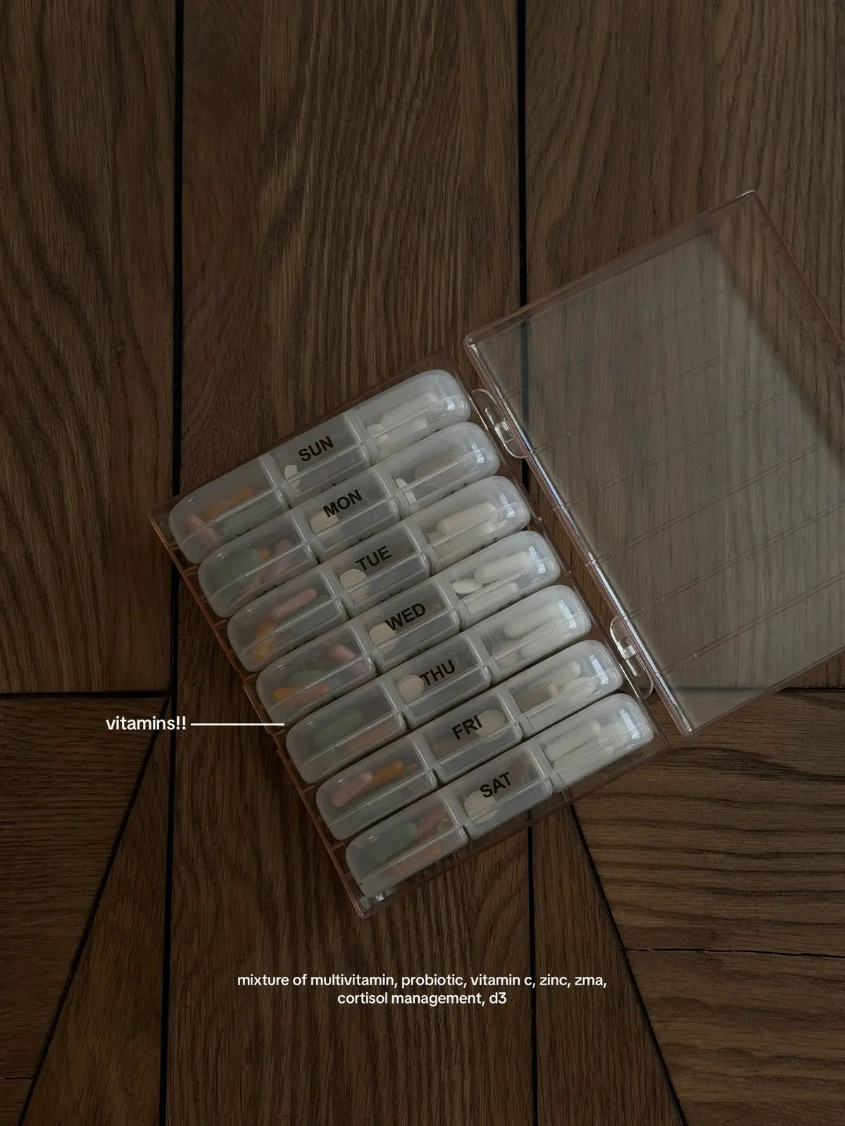 things I left ready for the week 