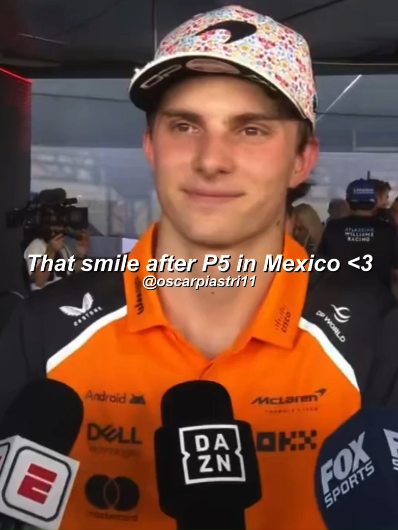 That smile after P5 in Mexico <3 | @Oscar Piastri  #oscarpiastri #oscarpiastriedit #oscarpiastri81 #mexicogp #gpmexico 