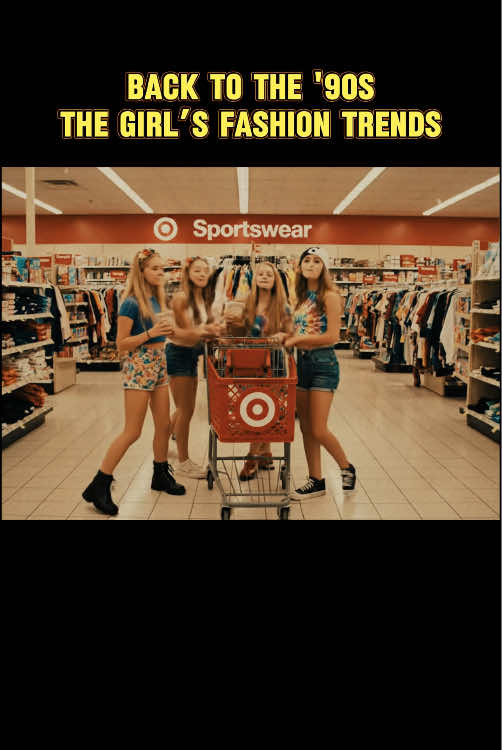 Back to the '90s: The Girl’s Fashion Trends #lestgoback #nostalgia #childhood  #90skids #90s 