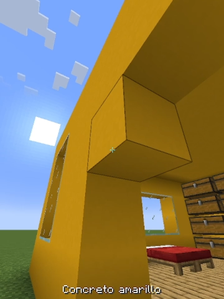 Puerta Automática Muy Fácil en Minecraft #Minecraft #foryou