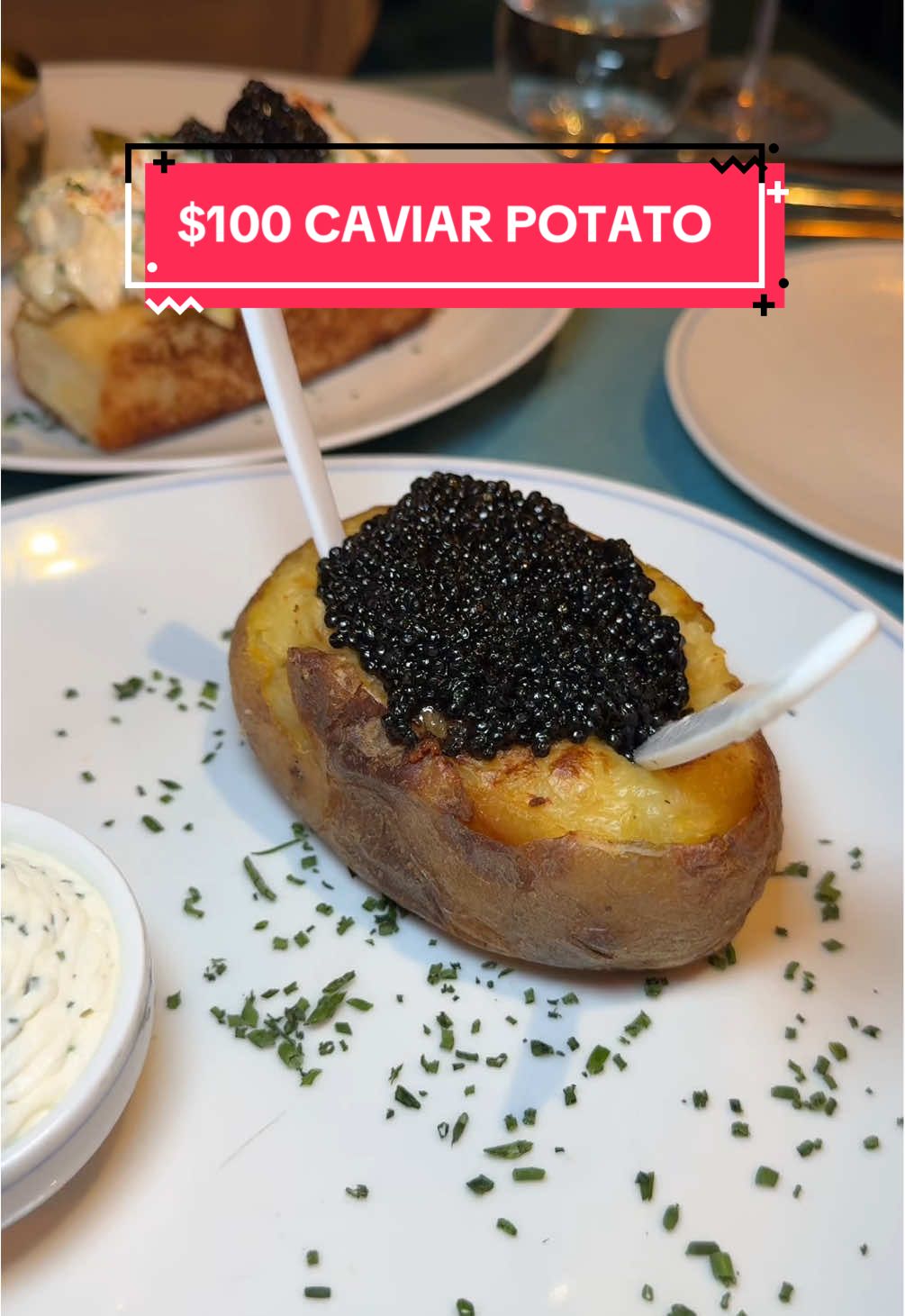potato dreams from here on out 🥔 #caviarpotato #caviarbakedpotato #caviarkaspia #bakedpotato #fooodforfooodies 