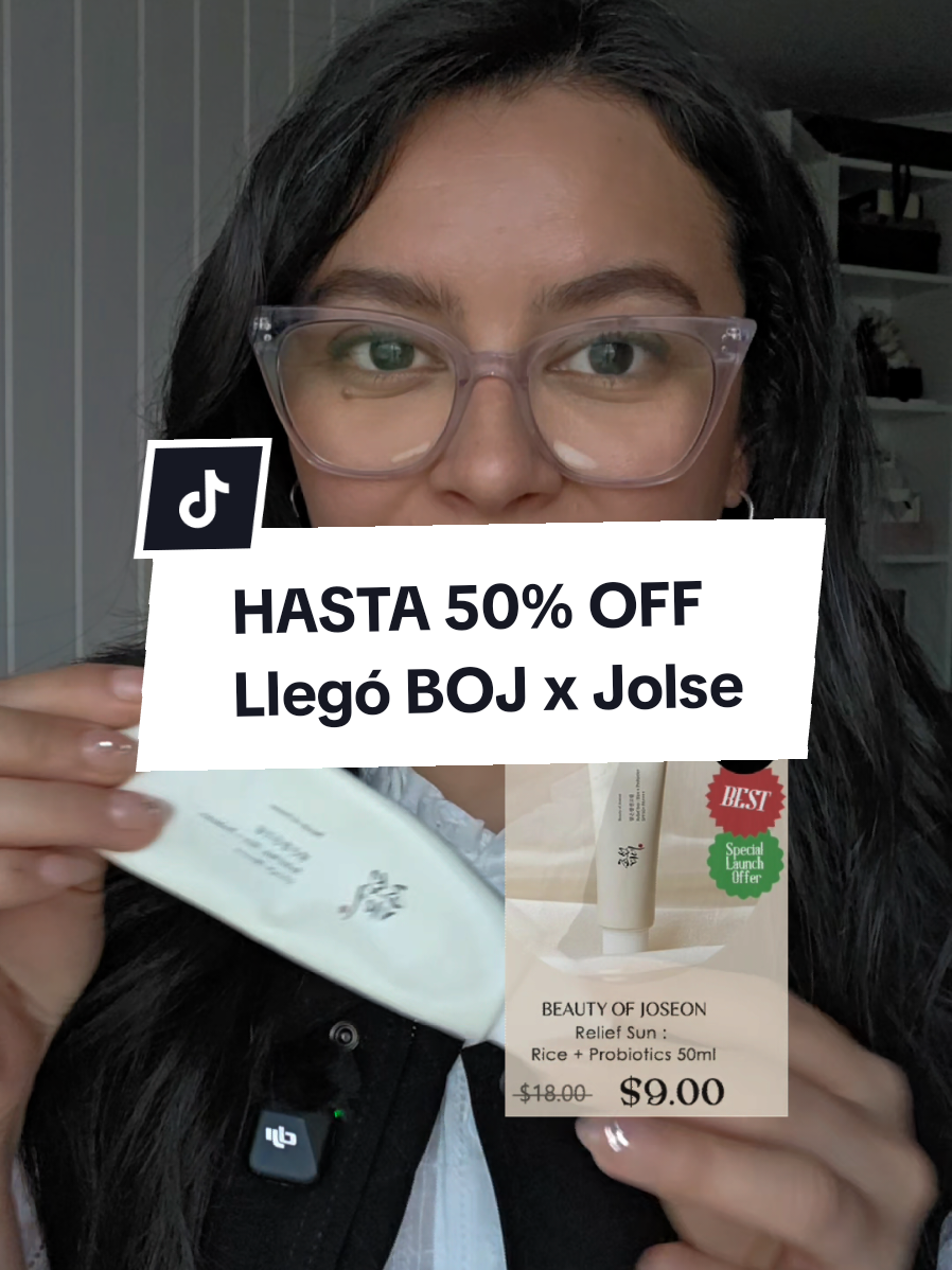 ¡Por fin @Beauty of Joseon está disponible en @cosmetic_jolse  🩵 Y para celebrar su llegada, hay un evento especial hasta el 29 de octubre con hasta un 50% de descuento en sus productos más icónicos 😍 Algunos de los favoritos que puedes encontrar: 💫 Revive Eye Serum – Ginseng + Retinal (30ml) 🌾 Relief Sun – Rice + Probiotics (50ml) 🌿 Matte Sun Stick – Mugwort + Camellia (18g) 💧 Relief Sun Aqua-Fresh – Rice + B5 SPF50+ PA++++ (50ml) ✨ Todas las compras incluyen muestras de regalo, y si tu pedido supera los 30 USD, te llevas gratis una JelloSkin Massage Cream tamaño full size 🎁 Si amas la cosmética coreana, este es el momento perfecto para aprovechar! 🧴 👉 Encuentra todo en JOLSE.com #beautyofjoseon #jolse #cosmeticjolse #boj #kbeauty 