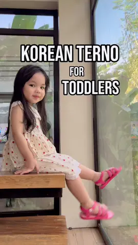 Cuteness overload sa outfit na to! 🩰💗✨ #ternoforkids #toddlerclothes #foryou #foryoupage #fypシ゚viral 