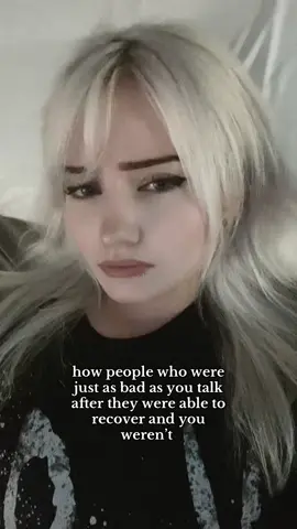 recovery is a privilege most don’t have 🙏 #alternative #whitehair #recovery #alt #fypシ 