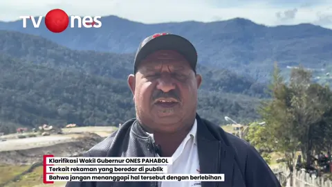 KLARIFIKASI & HIMBAUAN WAGUB PAPUA PEGUNUNGAN, MENYIKAPI POLEMIK REKAMAN YANG BEREDAR DI MEDIA SOSIAL AGAR TIDAK MENENGGAPI BERLEBIHAN, TETAPI HARAP SEMUA PIHAK MENDUDUKUNG KAMI DALAM PEMERINTAHAN DAN PEMBANGUNAN DLM 5Tahun kdepan #provinsipapuapegunungan #pegunungan #onespahabol 