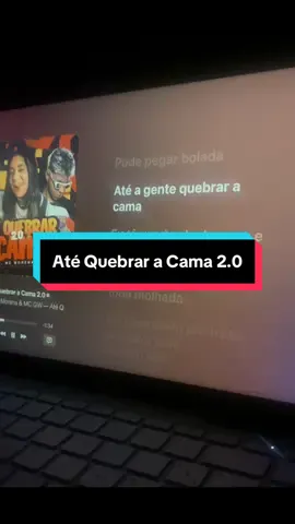 Cjnobeat, MC Morena, MC GW - Até Quebrar a Cama 2.0 #fyp #lyrics #applemusic #trend #audio