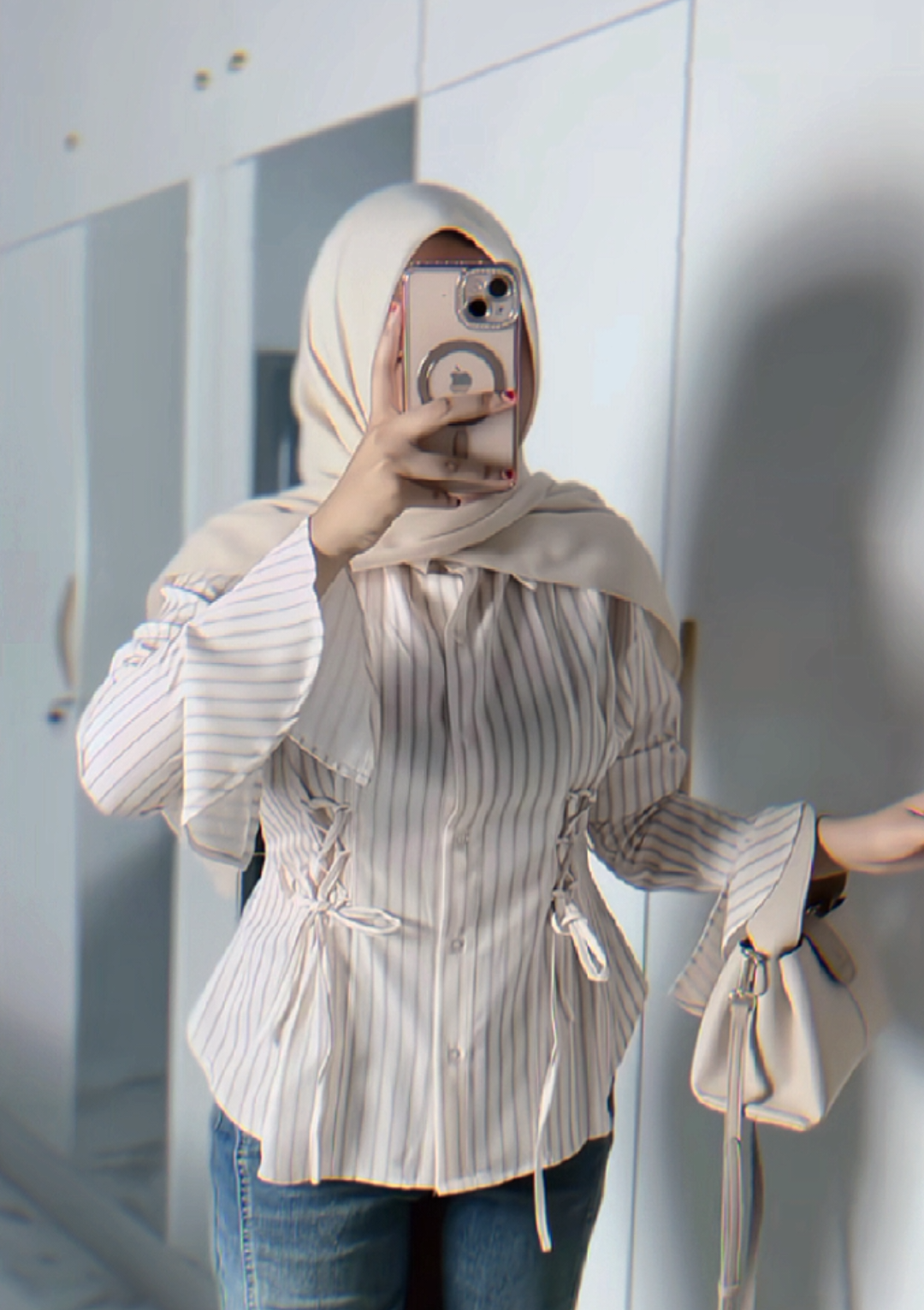 Outfit Slim Fit Body #outfit #slimfit #body #OOTD hijab remaja wanita ke kampus atau kuliah #fyp 