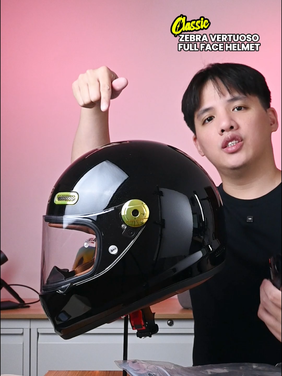 Replying to @kemmochi19 Motorcycle Helmet Zebra Vertuoso #helmet #motorcyclehelmet 