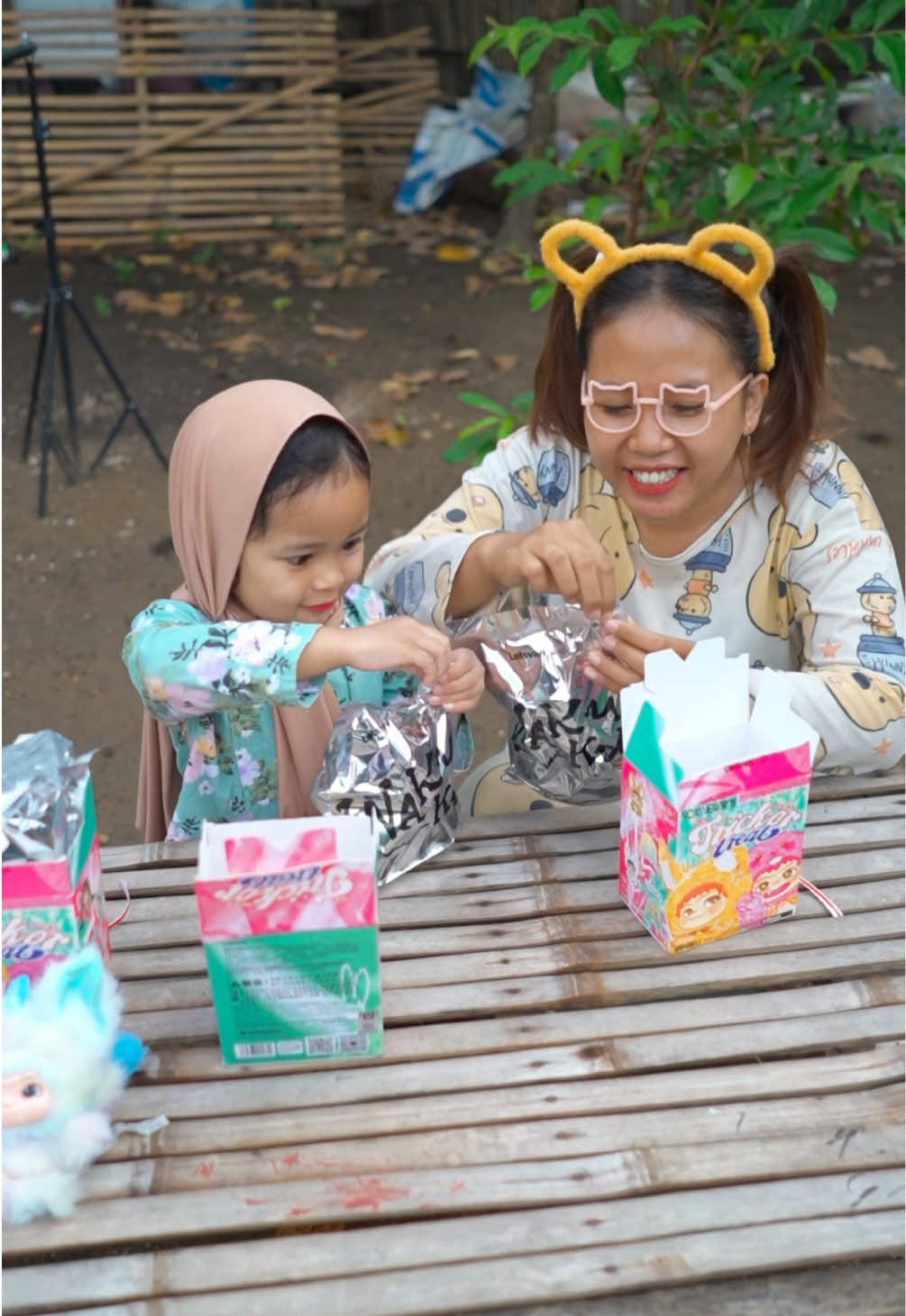 Blinbox wakuku diambil kameramen #nabeldanmama 