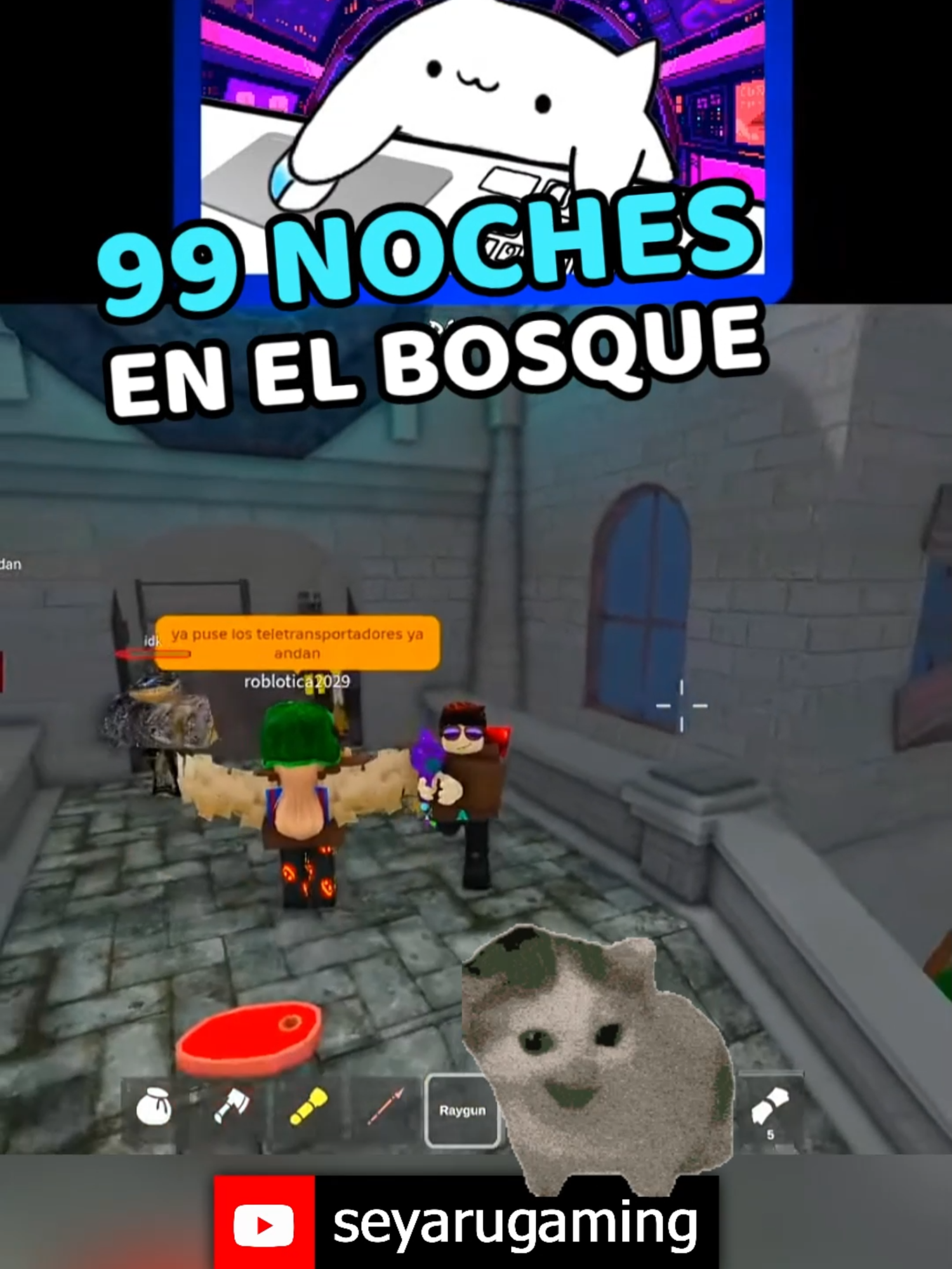 99 NOCHES MOMENTOS 1 #shorts #99nochesenelbosque #seyaru #99nightintheforest