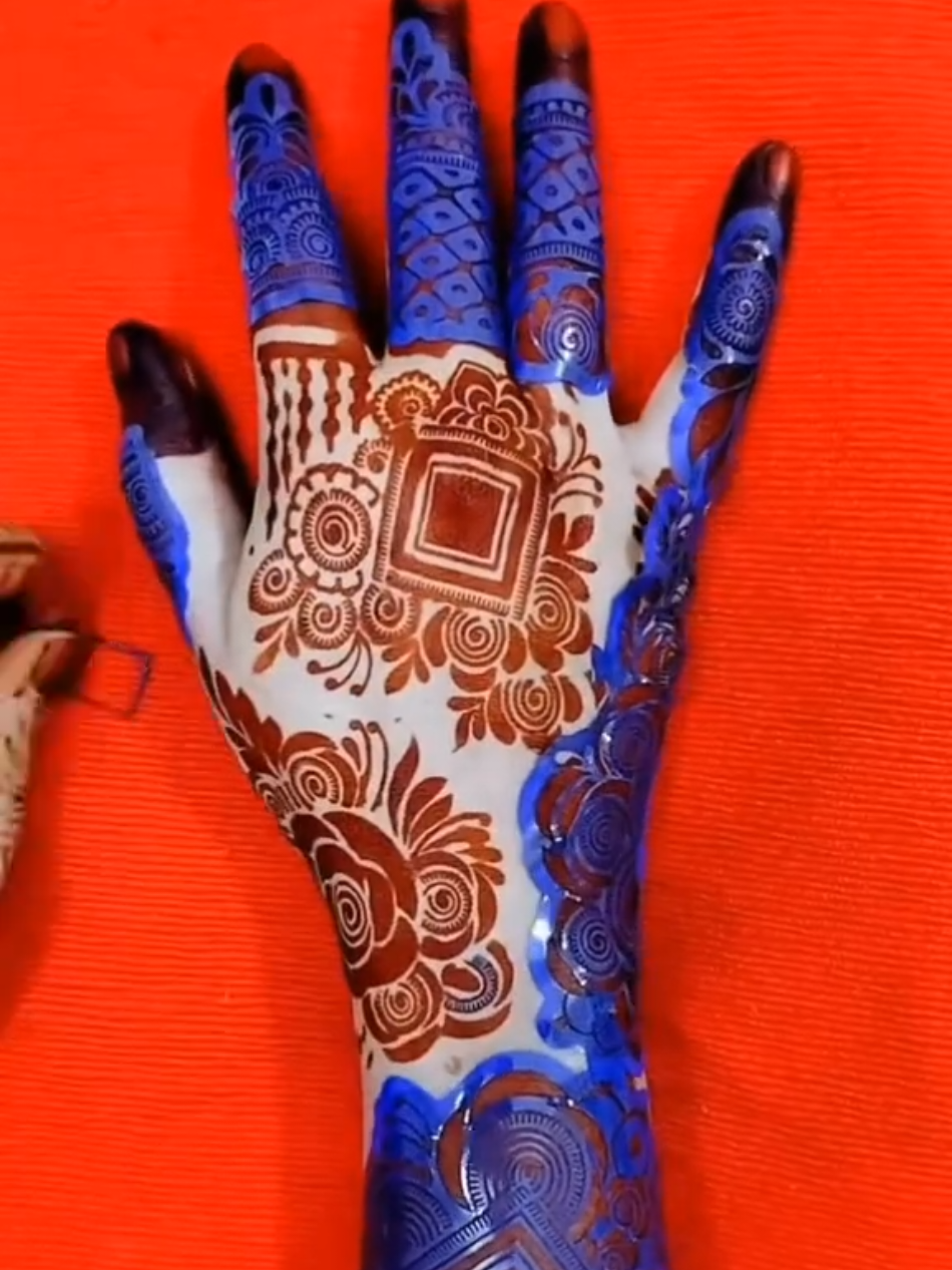 mehendi stencil 😍👛comment for link🔗👈 #stencil #henna #mehendi #bride #fyp 