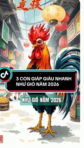 3 con giáp giàu phất nhanh như gió năm 2026#phongthuy #tuvi12congiap #tamlinh #thinhhanh #lamquyen413 