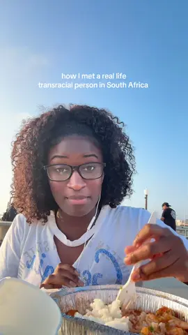 I hung out with a real life Rachel Dolezal #fyp #southafrica #travelingwhileblack 
