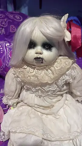 #CapCut the baby girl ❤️‍🔥#fyp #spiritdoll #bonekaarwah #creepy 