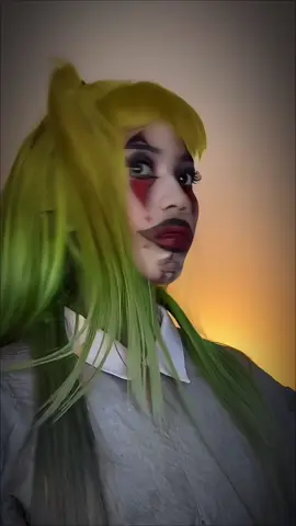 Entry for Halloween. 🎃  #clownmakeup #fakeblood #makeup