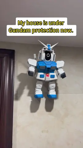 My house is under Gundam protection now.#gundam #cool #camera #new #creative  