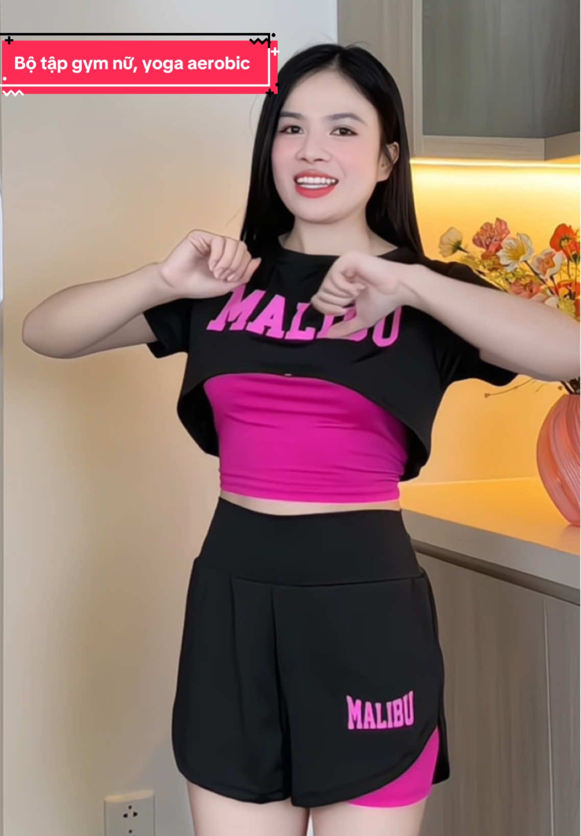 Bộ tập gym nữ, yoga aerobic