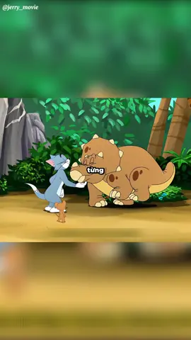 Tom nuối khủng long….#hoathinh #tomandjerry #vuinhon #review #jerry_movie1 