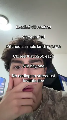 Lovable is the new method😭💰💸 #ai #website #money #tips #fypシ゚viral 