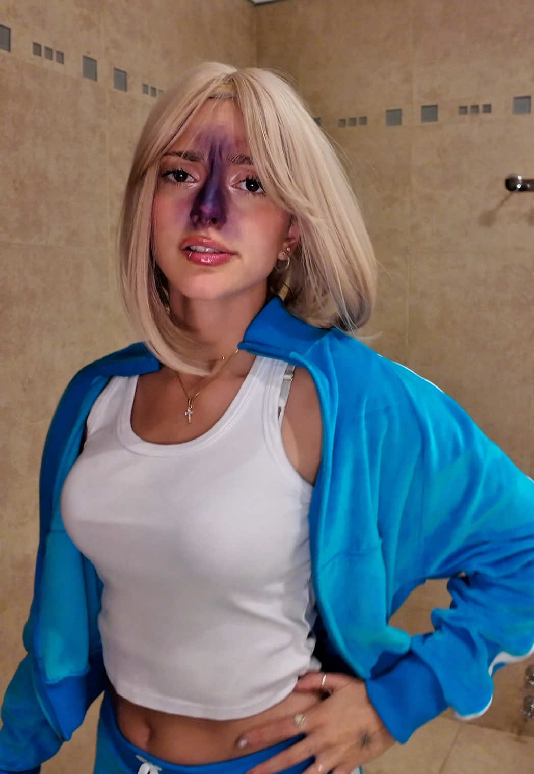 Nunca comí tanto chicle como esa noche  #halloween #halloweenlook 